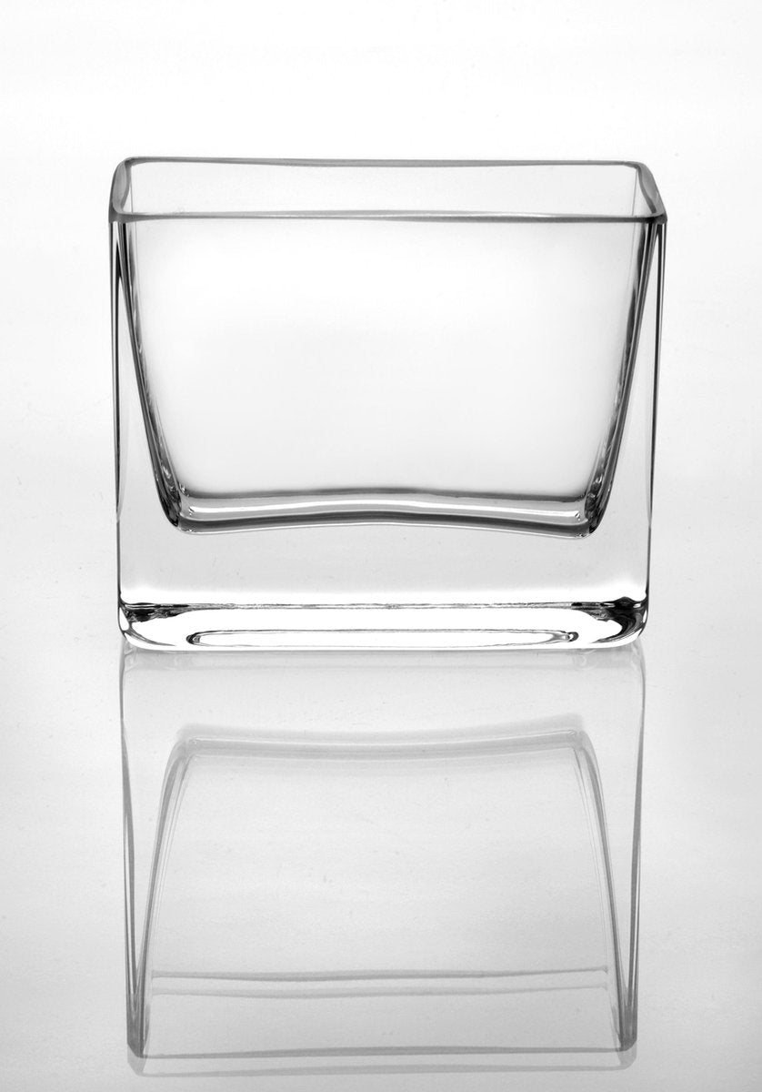 Bonny - serveerschaal - servethouder glas - potpourri schaal - handgemaakt - set 2 stuks