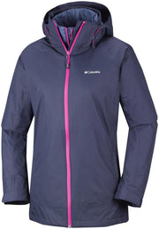 Columbia On The Trail Interchange Jacket - dames - 3-in-1 winterjas - maat S - paars