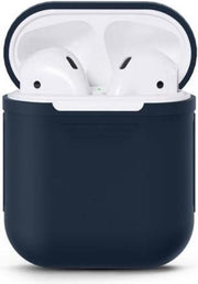 Hoesje geschikt voor Airpods  - donker blauw