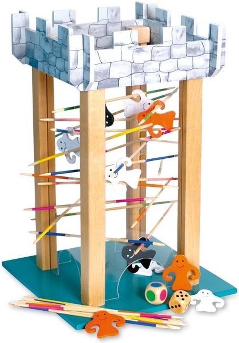 Base Toys Spoken Toren Spel van Hout
