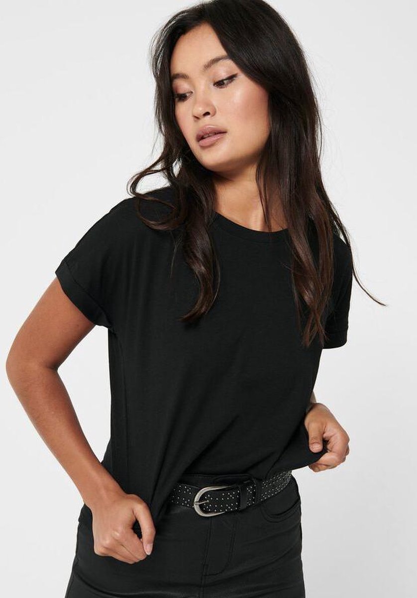 Jacqueline de Yong T-shirt Zwart
