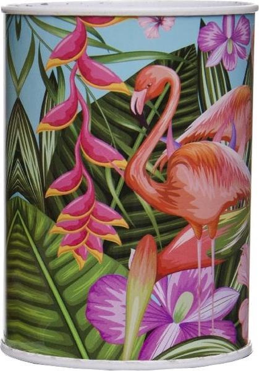 Lg-imports Spaarpot Flamingo 10 X 7