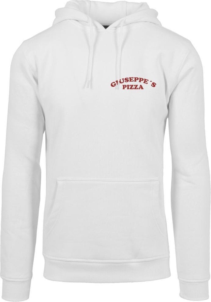 Urban Classics Hoodie/trui -M- Giuseppe's Pizzeria Wit