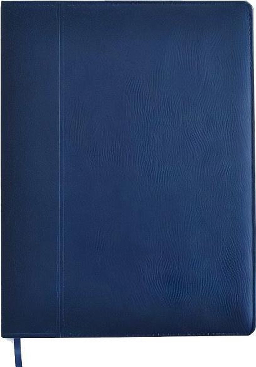 Verhaak Schetsboek A4 Papier/kunstleer Blauw 200 Vellen