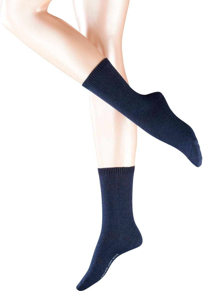 Falke Cosy Wool Sok (47548) - Sportsokken - Dames - Dark Navy (6379) - Maat 39-42