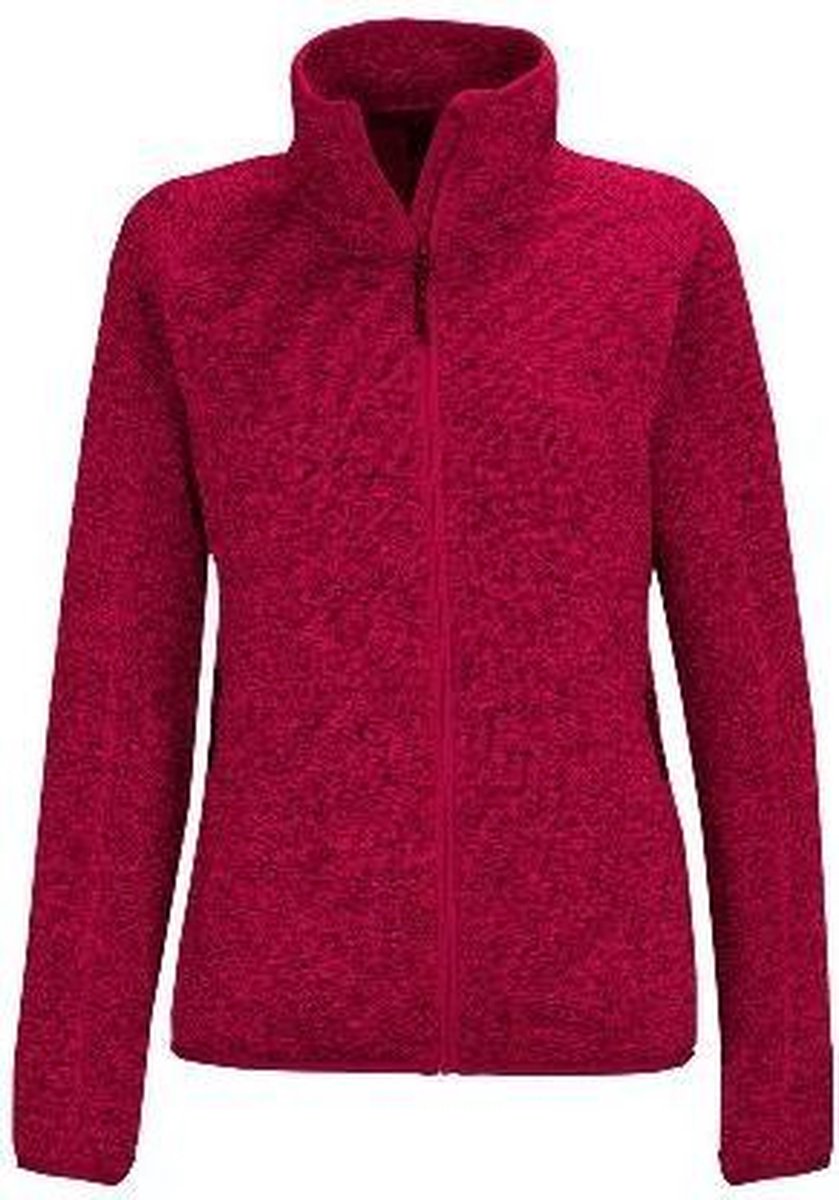 Kjelvik dames vest Truda pink/roze gemeleerd - maat 50