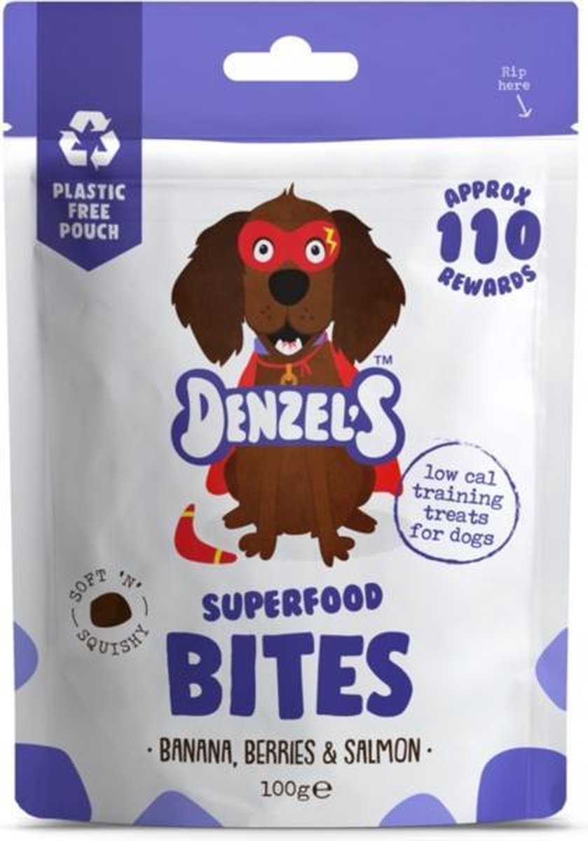 Denzel's Bites - 100% Natuurlijk - Banaan