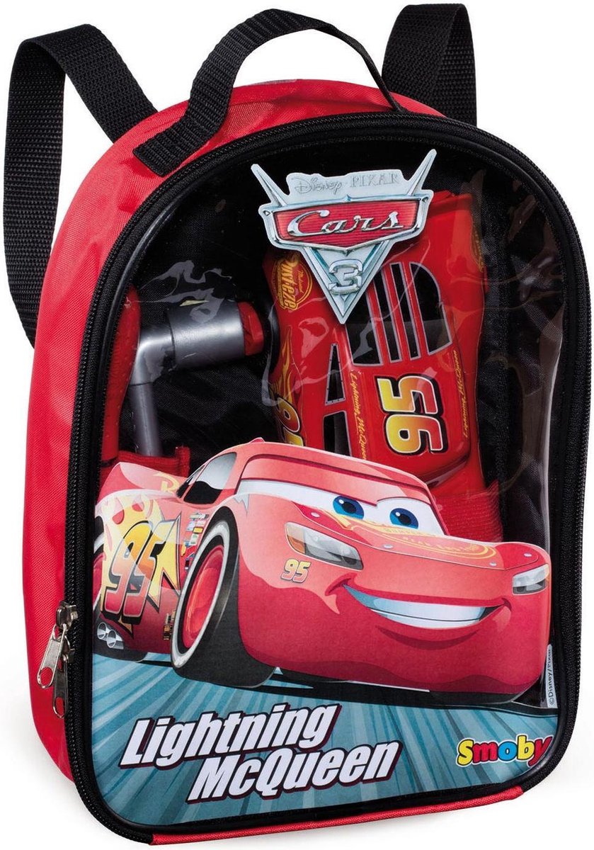 Smoby Cars Gereedschap Rugzak - Lightning Mcqueen