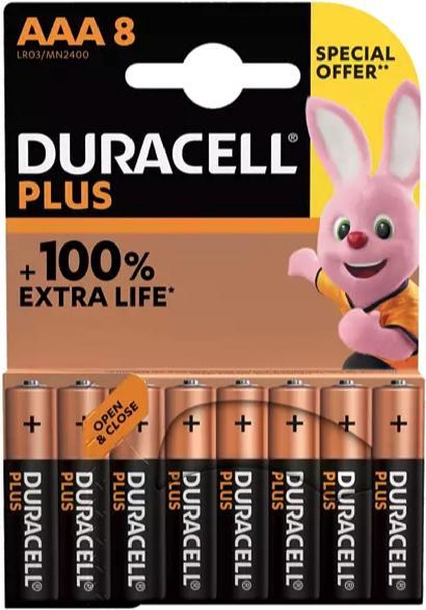 DURACELL ALKA PLUS AAA X8 - SO