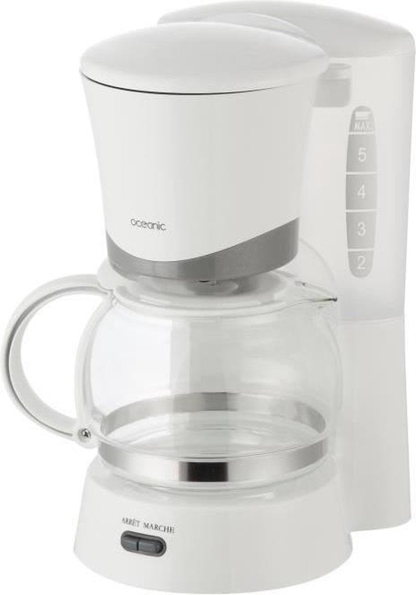 OCEANIC OCEACF6W Filterkoffiezetapparaten - Wit
