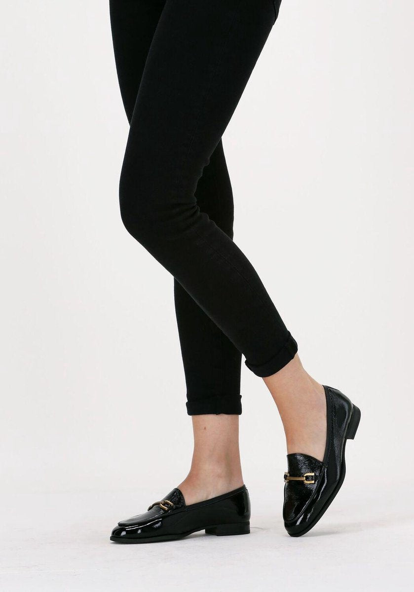 Unisa Daimiel Loafers - Instappers - Dames - Zwart - Maat 37