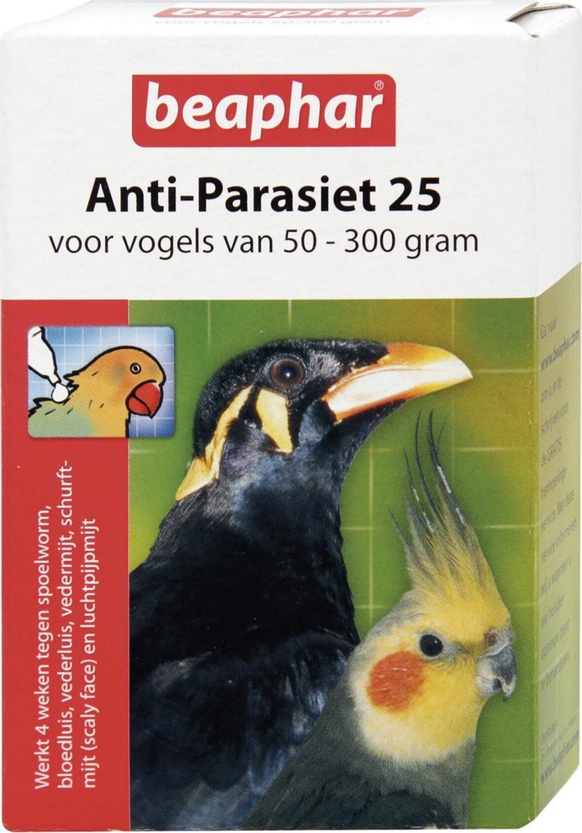 Beaphar Anti-Parasiet 25 Vogel