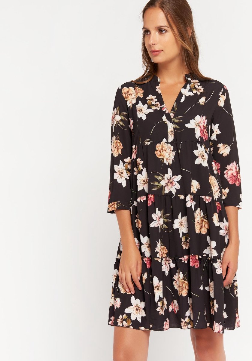 LOLALIZA Mini jurk met bloemenprint Dames Maat S
