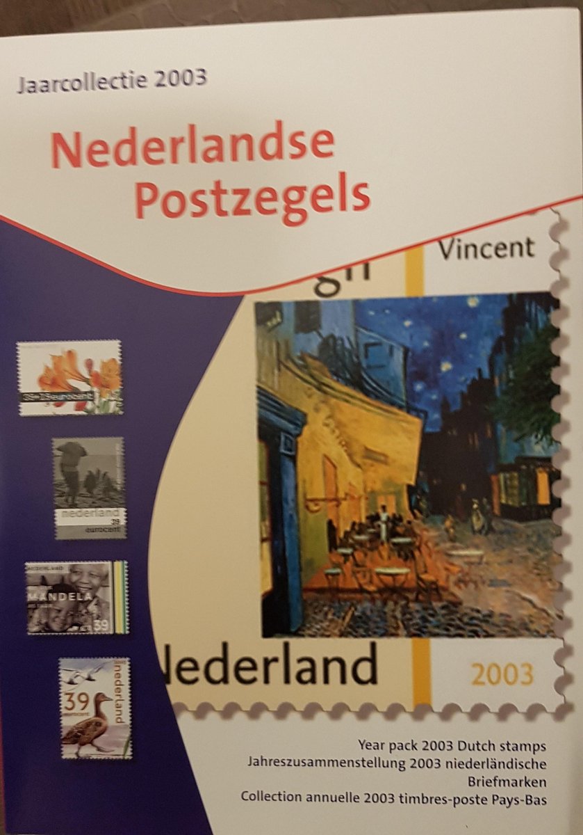 Nederland jaarcollectie postzegels 2003