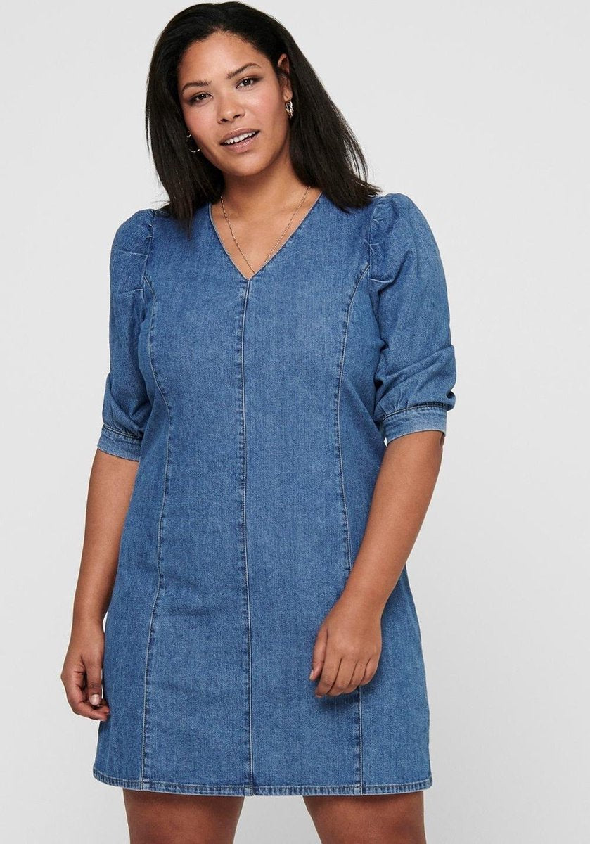 Only Carmakoma Carlursa Jurk Denim Maat 42
