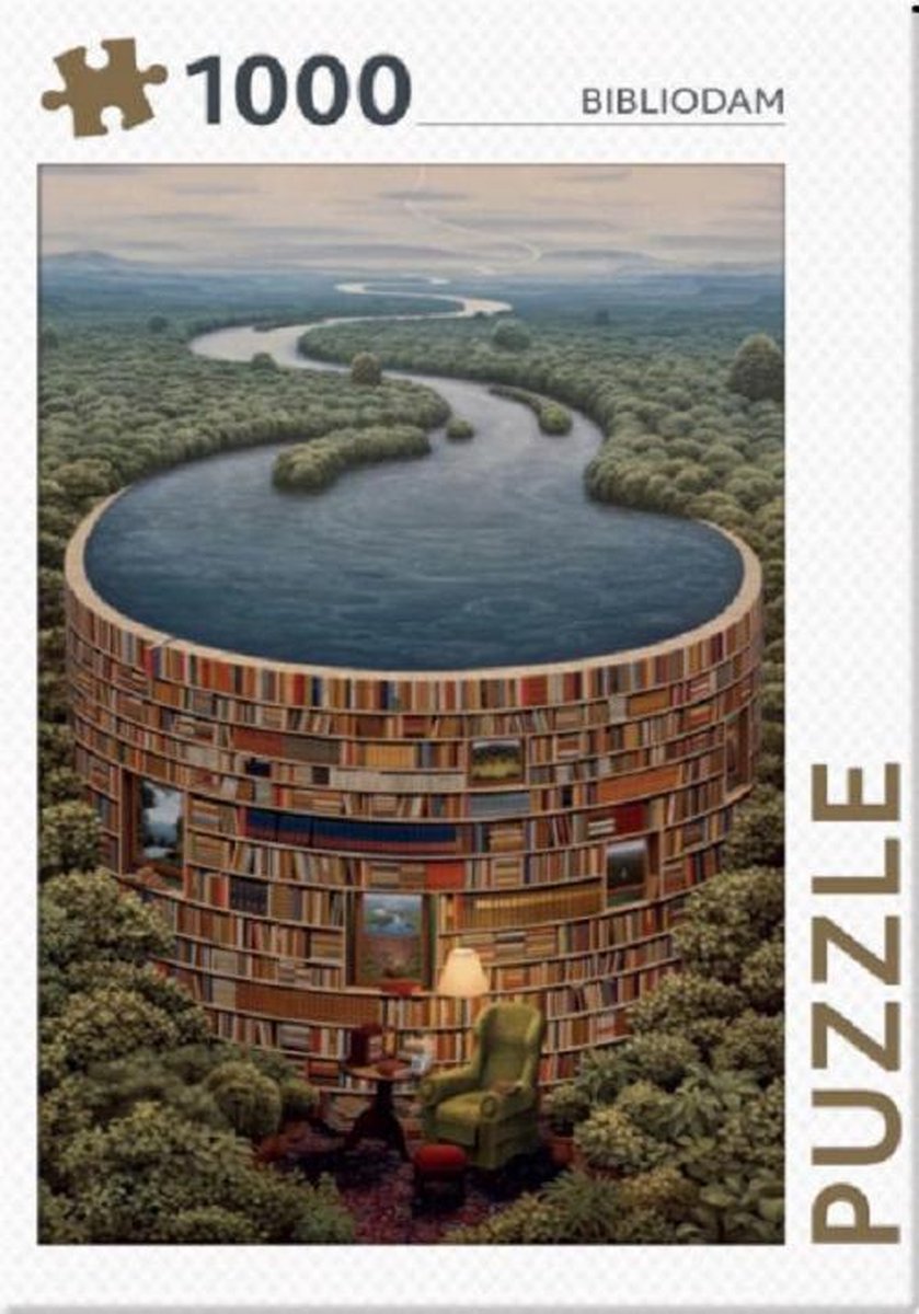 Puzzel 1000 stukjes - REBO -  Bibliodam