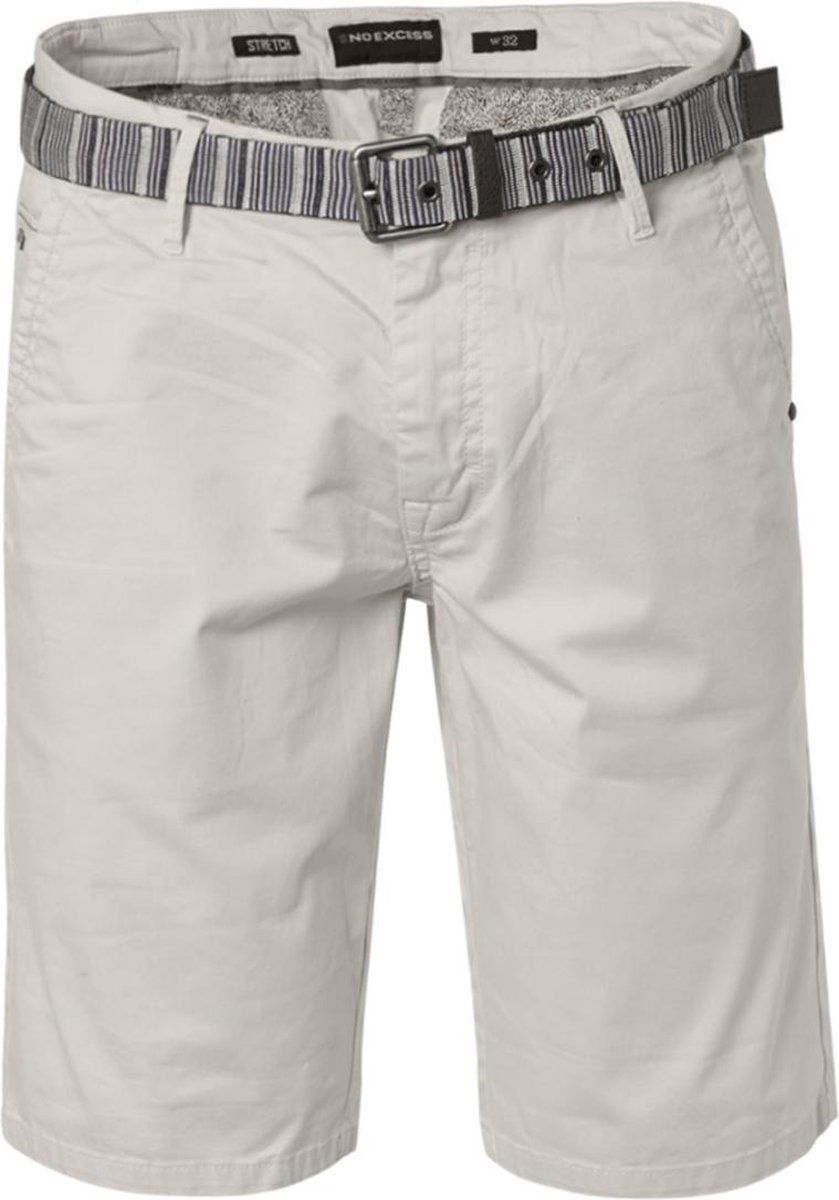 No Excess Korte Chino Met Riem Chalk (118190356 - 017)