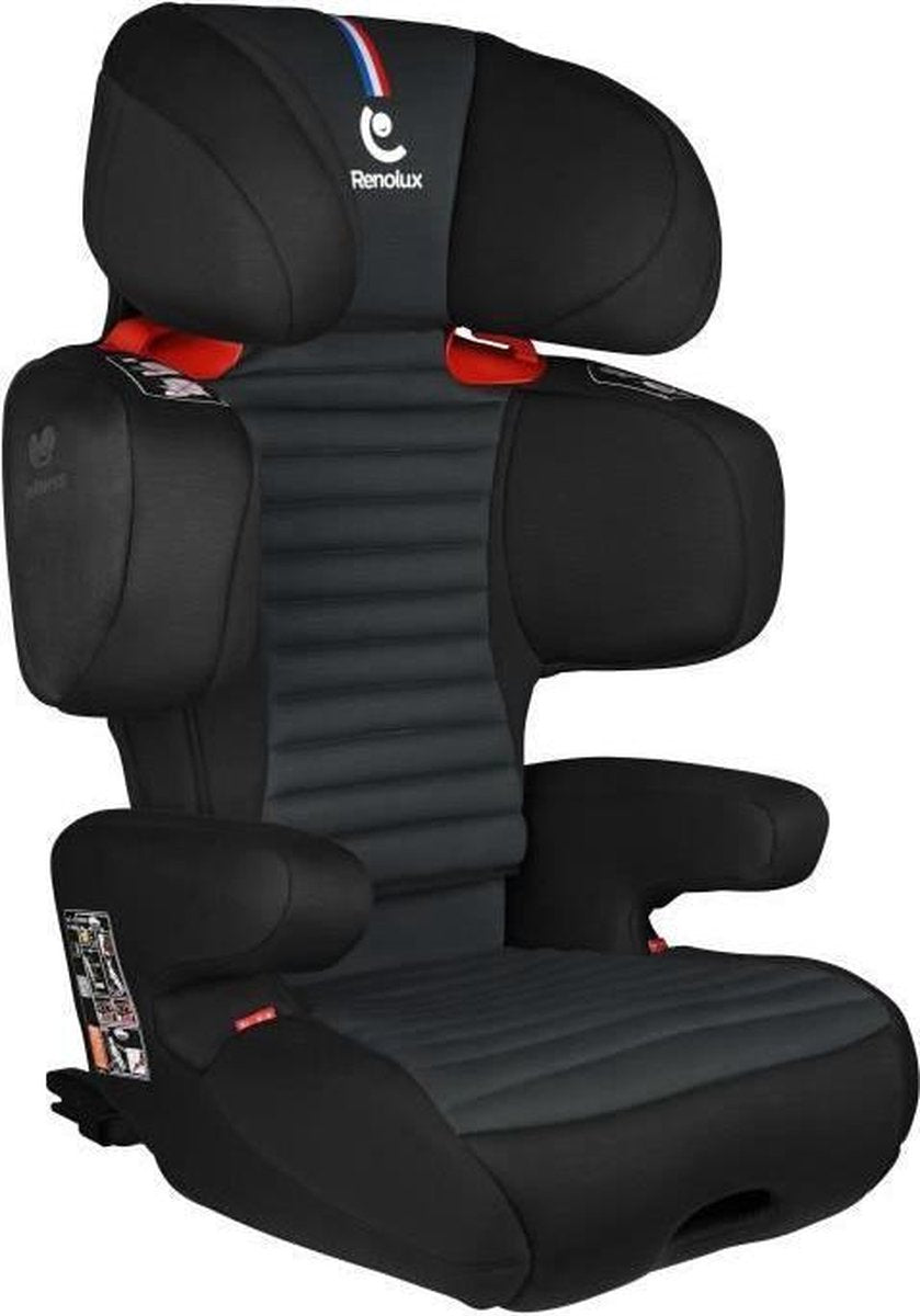 RENOLUX RENOFIX Gr 1/2/3 Isofix verstelbare autostoel Softness - Carbon