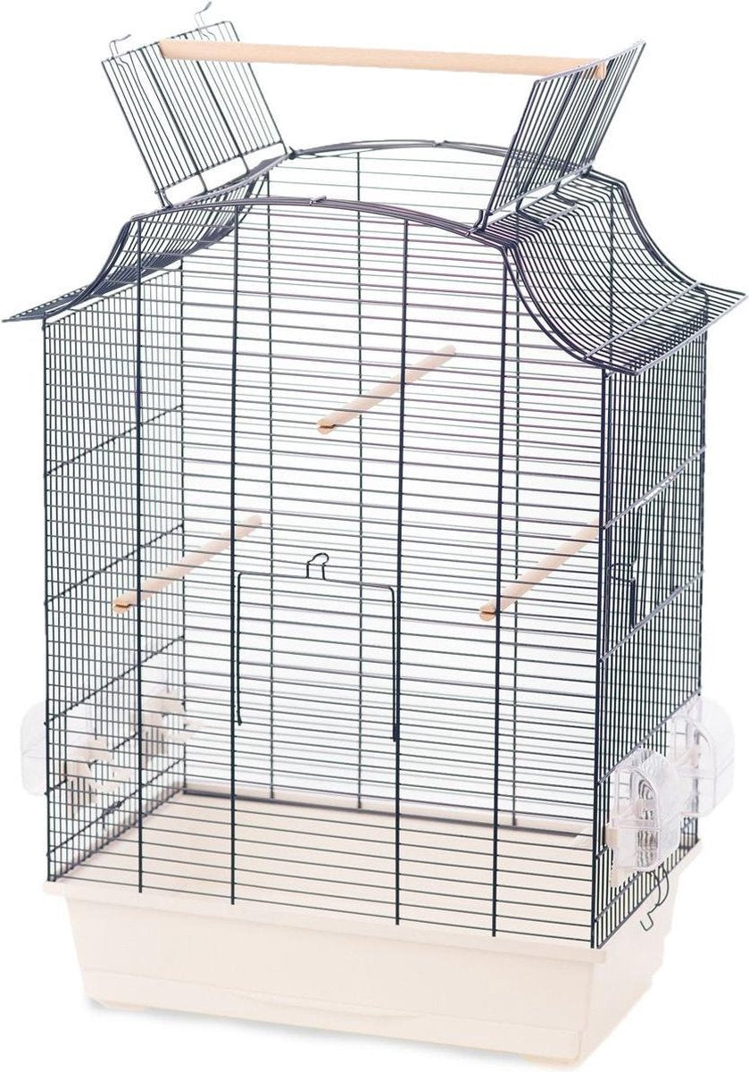 Vogelkooi Solor Sky Wit - Wit - 52 x 31 x 65 cm