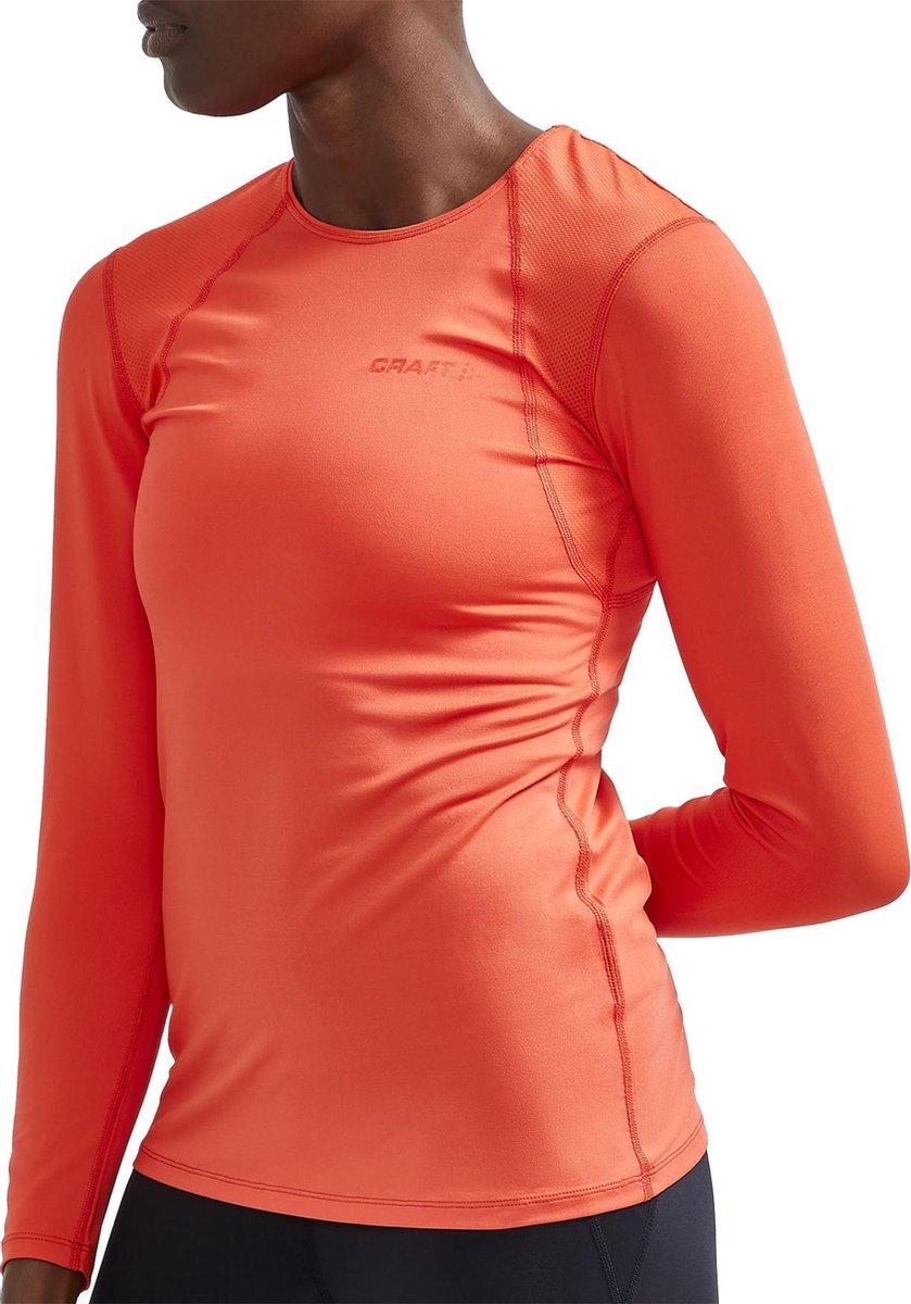 Craft Adv Essence Sportshirt - Maat L  - Vrouwen - rood/oranje