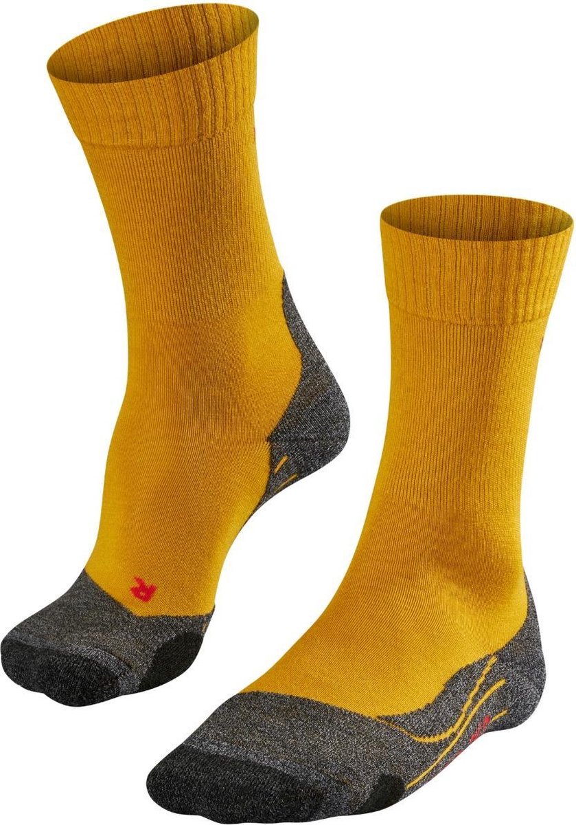 FALKE TK2 Heren Sokken - Geel - Maat 46-48