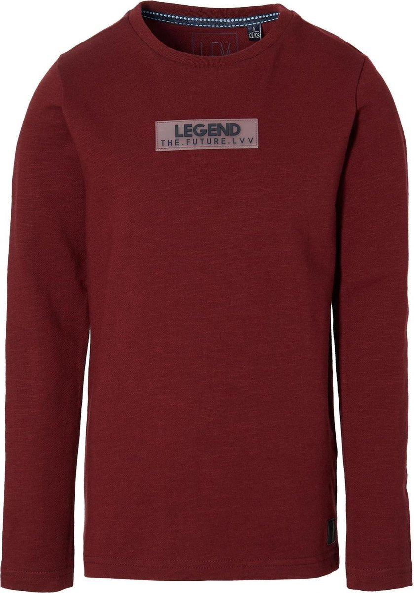 Levv jongens shirt King Winter Red - maat 116