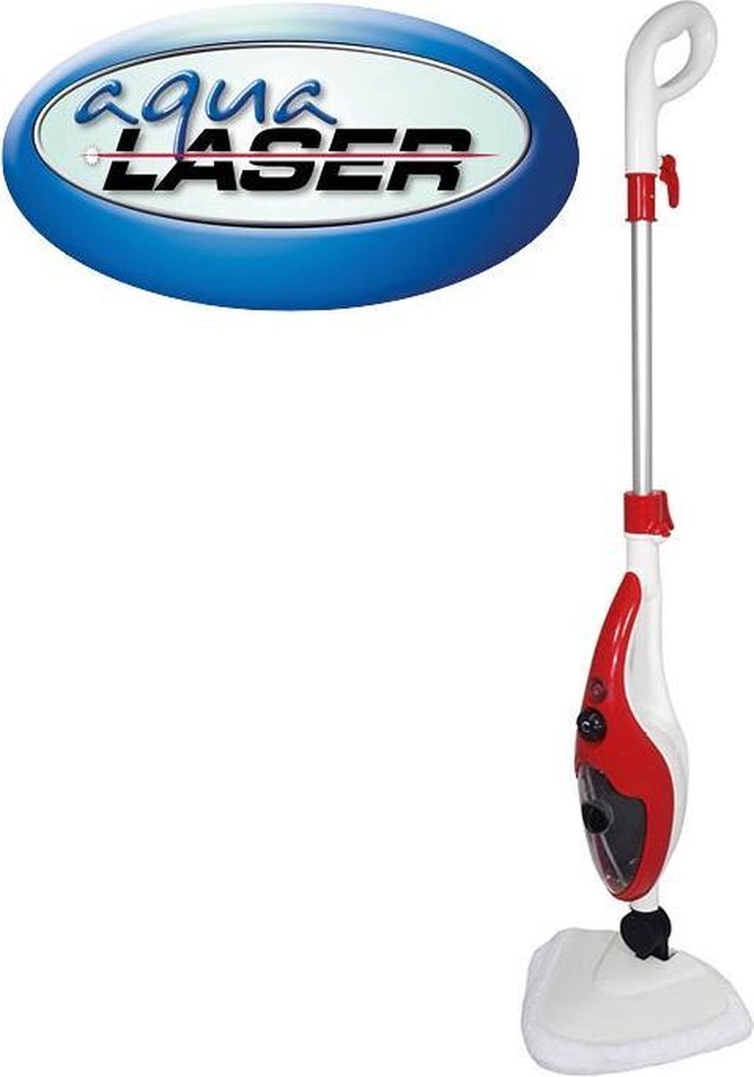 Aqua Laser Steam Cleaner Brilliant RED