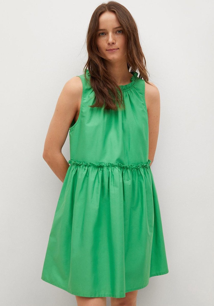 Jurk Met Gesmockte Details 17090185 43