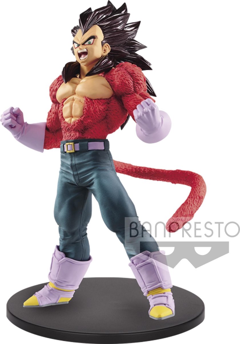 Dragon Ball GT Blood of Saiyans Special IV Super Saiyan 4 Son Goku Metallic Hair Color
