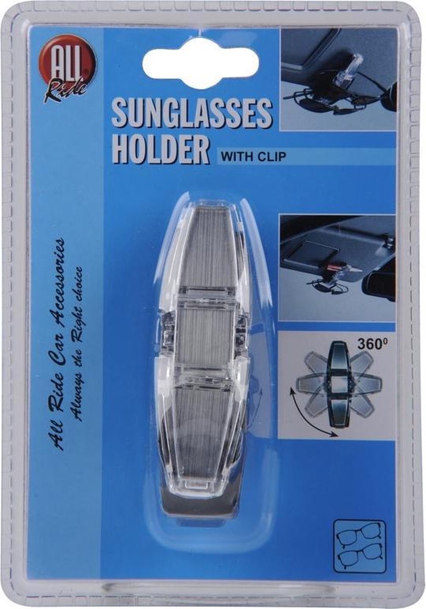 Zonnebrillenklem voor zonneklep - Zonnebrillenhouder voor in de auto