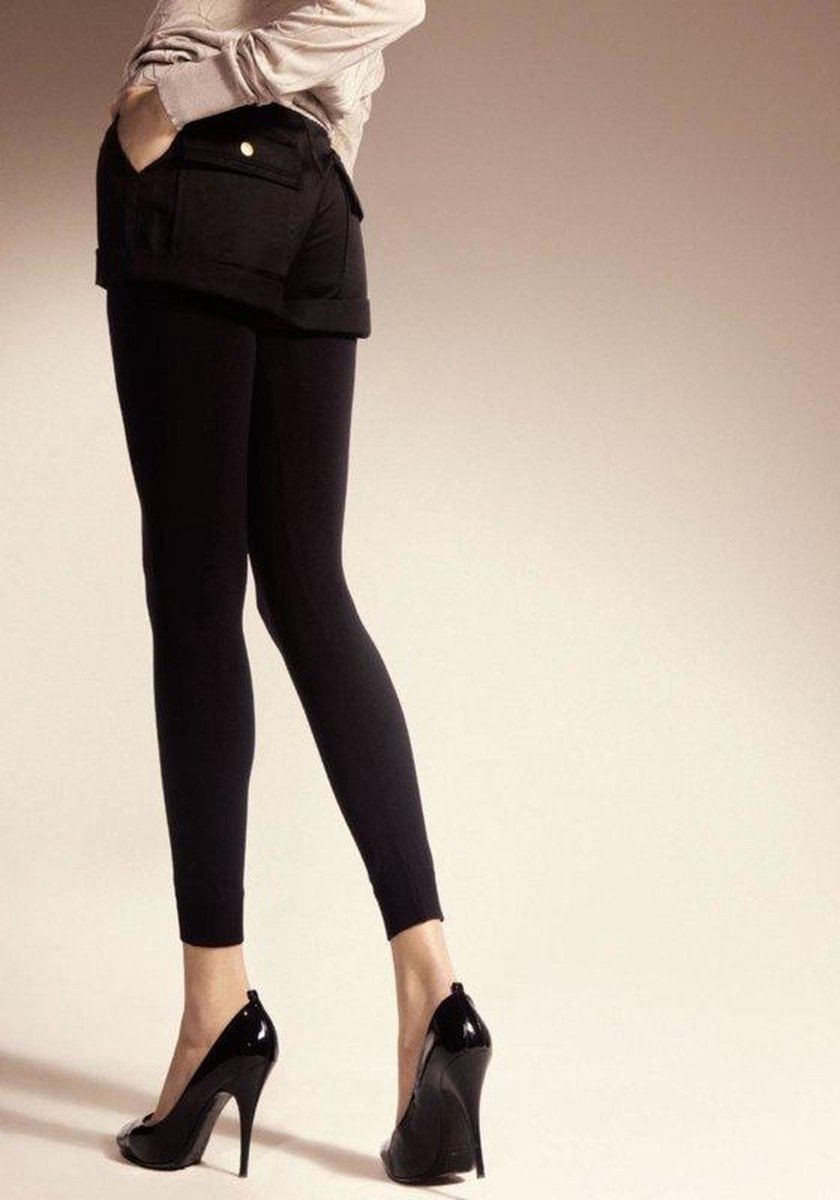 SiSi Pantacollant sweet | zwart | 200 DEN legging S/M
