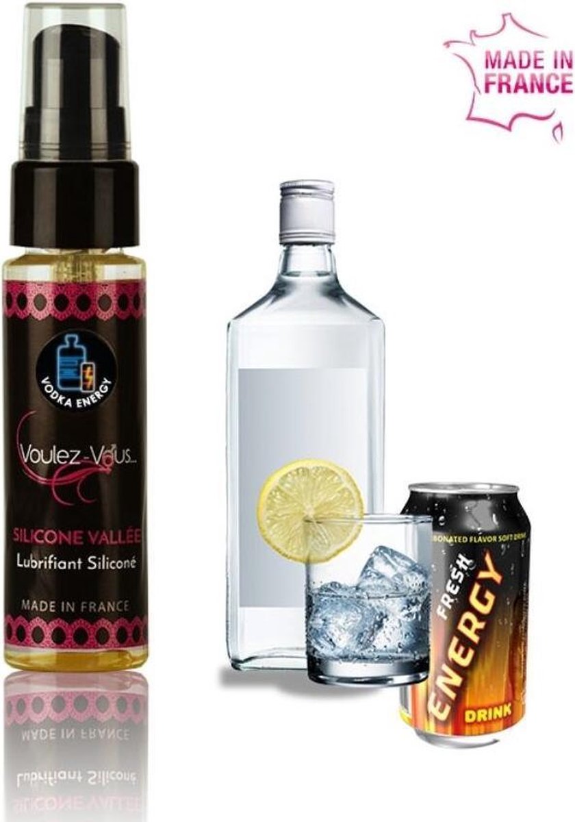 Voulez-vous Silicone Lubricant - Vodka  and  Red Bull 35 Ml | Voulez-Vous...