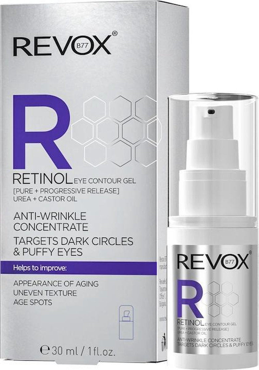 Revox Retinol Eye Contour Gel Anti Wrinkle 30ml.