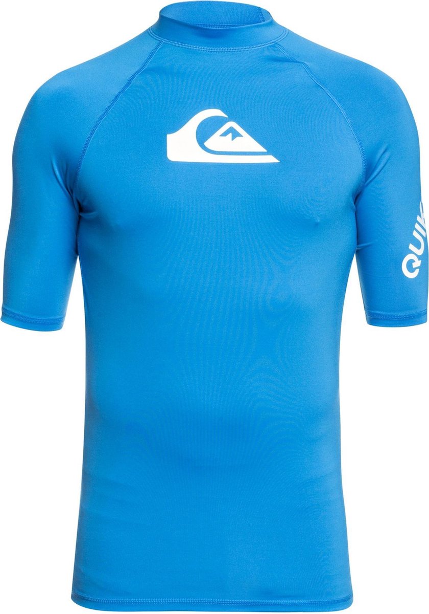 Quicksilver - UV-zwemshirt voor heren - All Time - Helderblauw - maat S