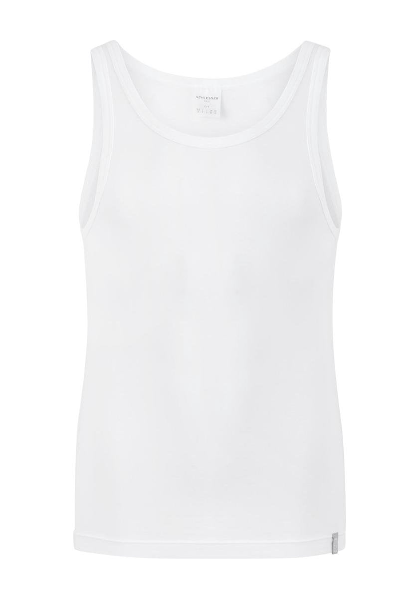 Schieser 95/5 Heren Onderhemd - Wit - Maat XXXL