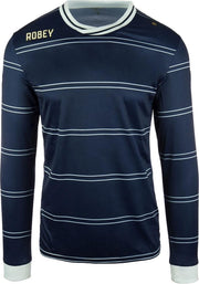 Robey Sartorial LS Shirt voetbalshirt kinderen lange mouwen (maat 152) - Navy