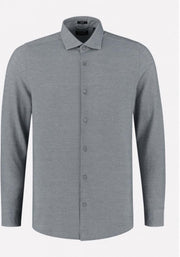 Dstrezzed Overhemd Cut away boord Pique Dark Navy (303414 - 649)