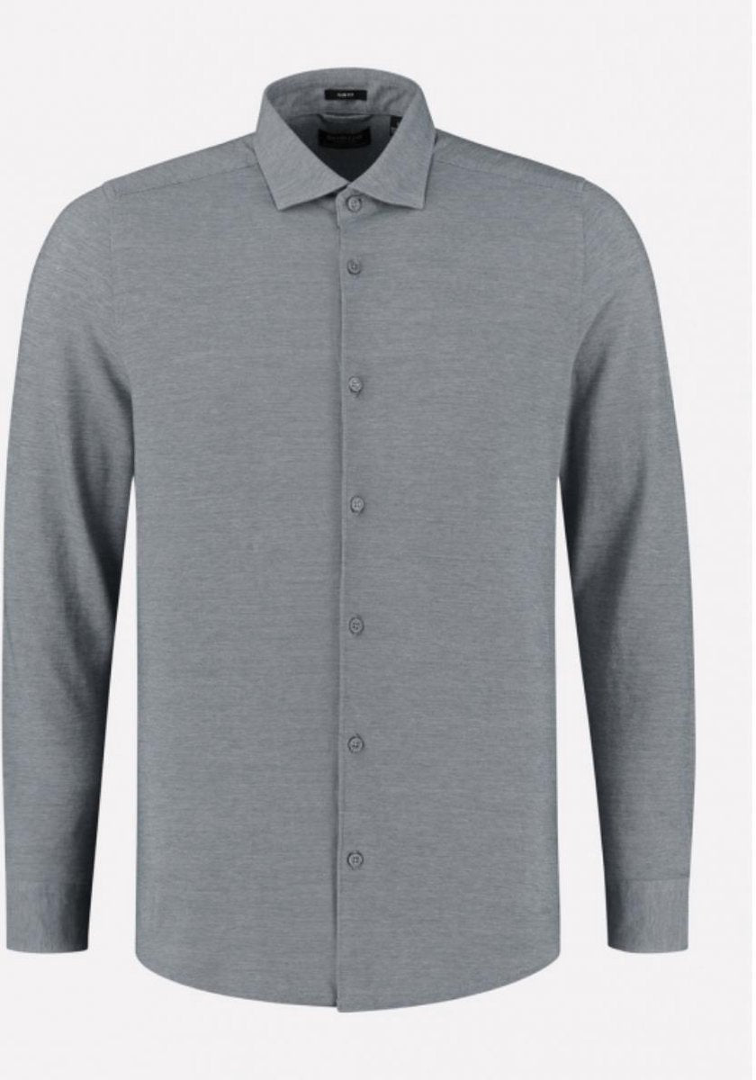 Dstrezzed Overhemd Cut away boord Pique Dark Navy (303414 - 649)