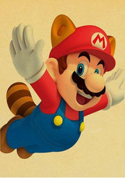 Super Mario Vos; Vliegende Mario - Diamond Painting - 20x15cm - Complete Set - Inclusief Tools - Stipco