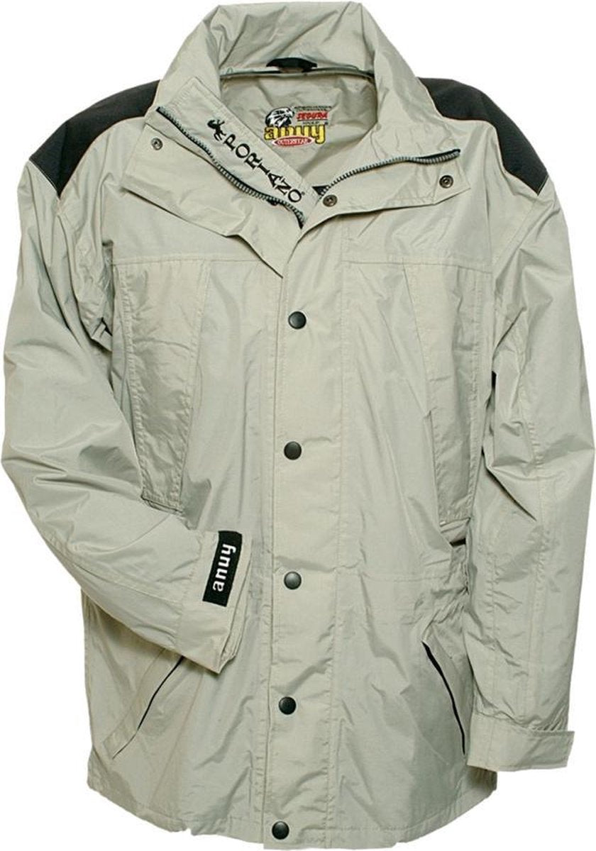 Anuy Regenjack Segura Unisex Grijs Maat S