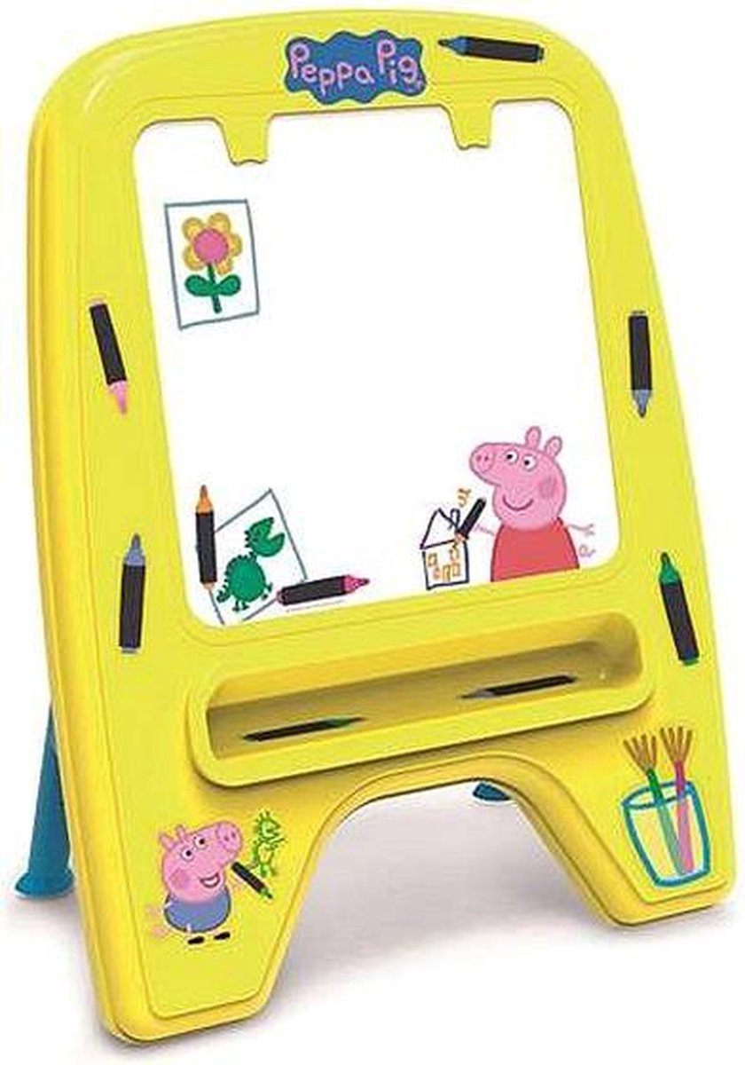 Magisch Schoolbord Chicos Peppa Pig Geel (59 x 33 x 75 cm)