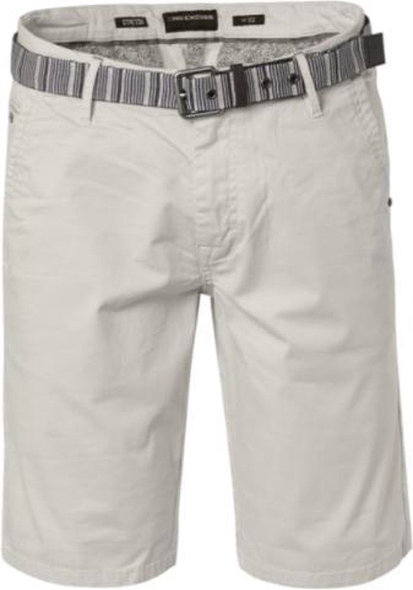 No Excess Korte Chino Met Riem Chalk (118190356 - 017)