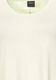 Zazou-A-lijn-shirt-korte-mouw-ecru