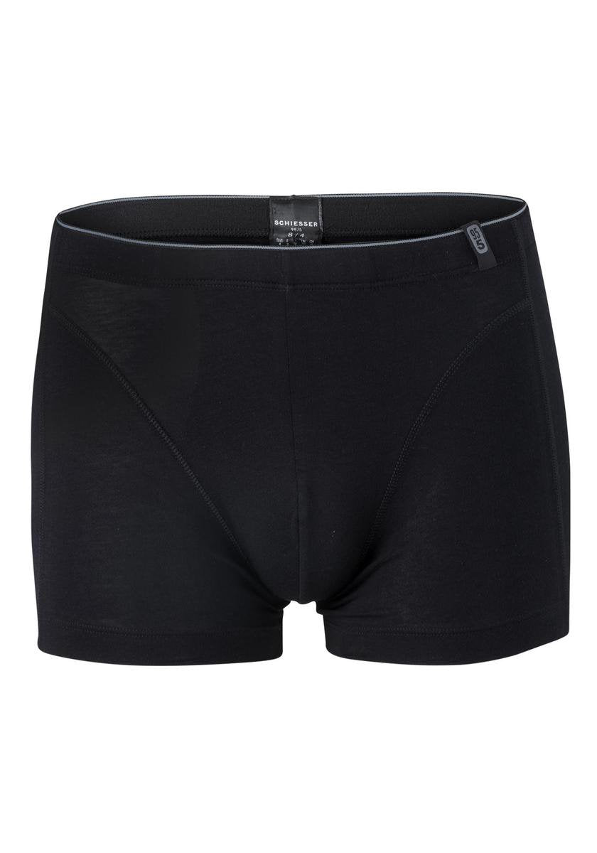 Schiesser 95/5 Heren Boxershort - Zwart - Maat S