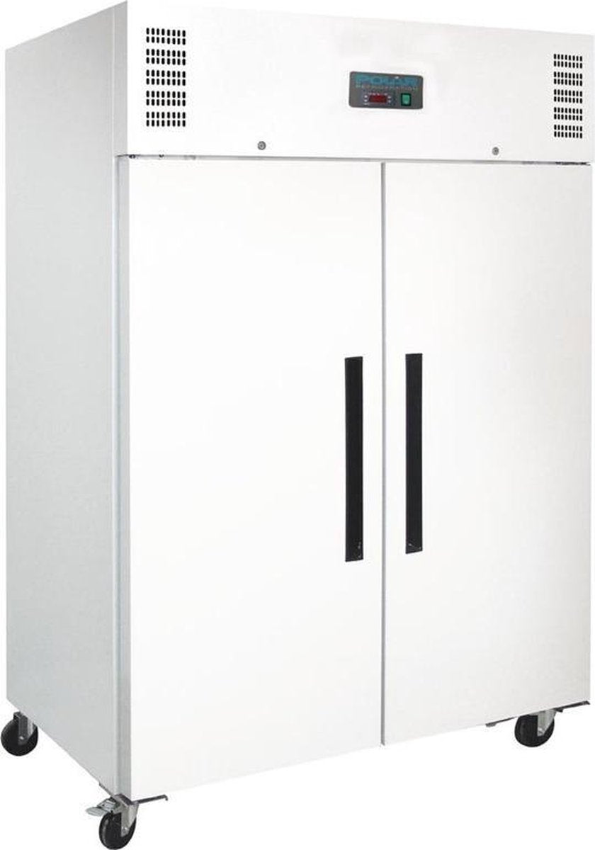 Polar 2-deurs koeling wit 1200ltr
