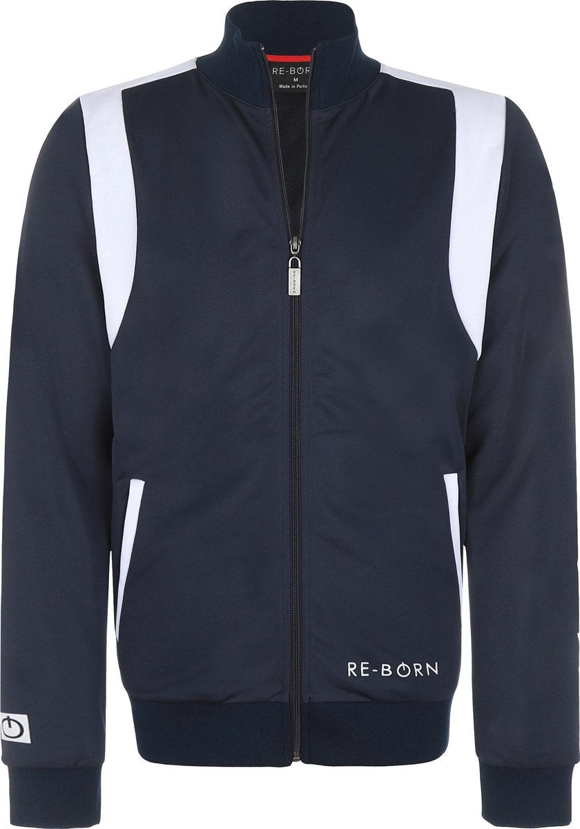Re-Born Trainingsjack Heren - Donkerblauw - Maat XL