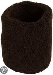 Benza Pols Zweetbandje - Zwart 6 cm - 1 stuks