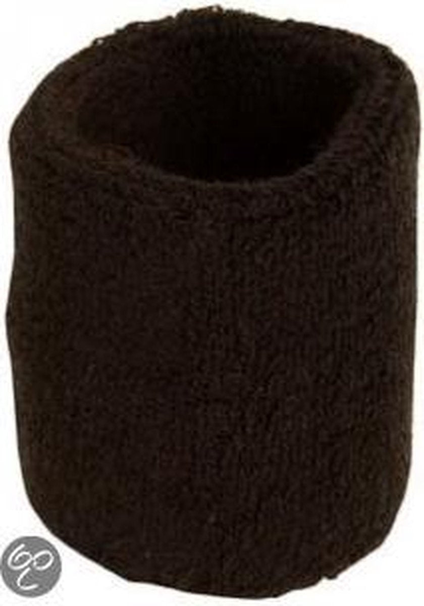 Benza Pols Zweetbandje - Zwart 6 cm - 1 stuks