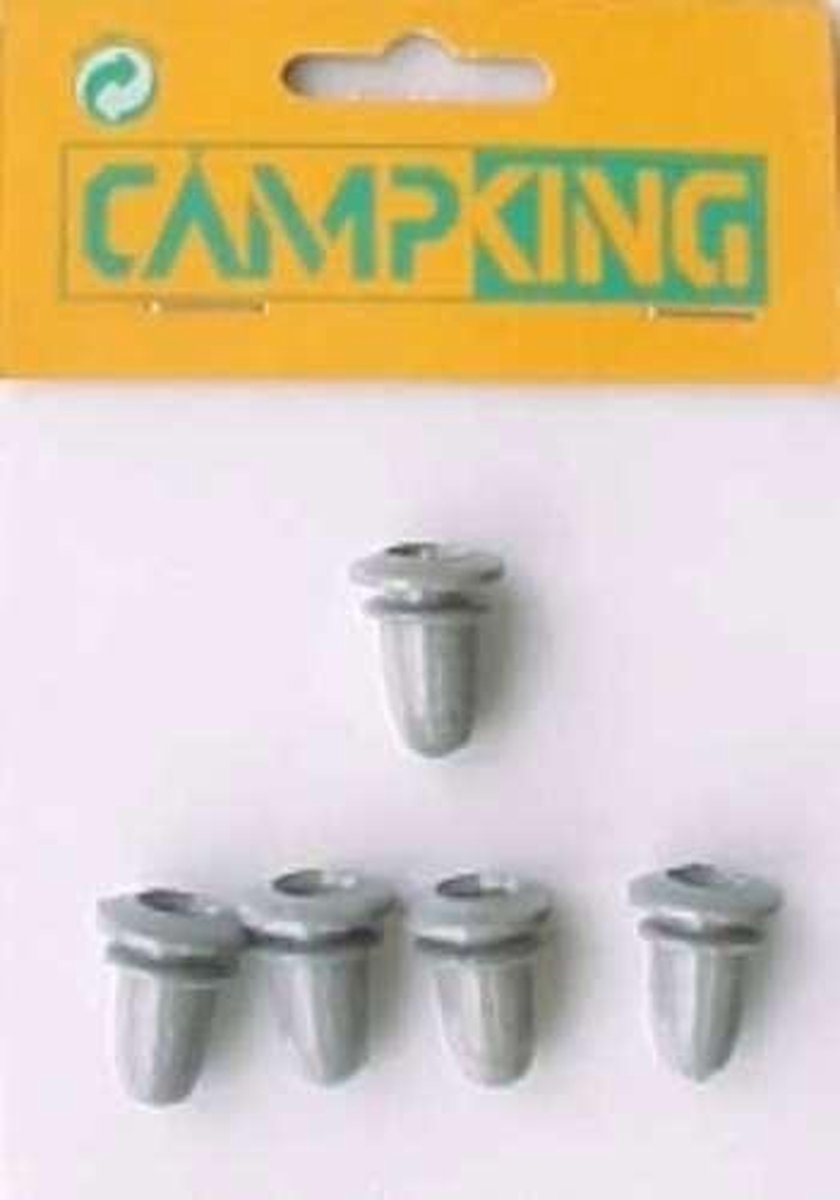 Campking bootstopjes 5 stuks transparant