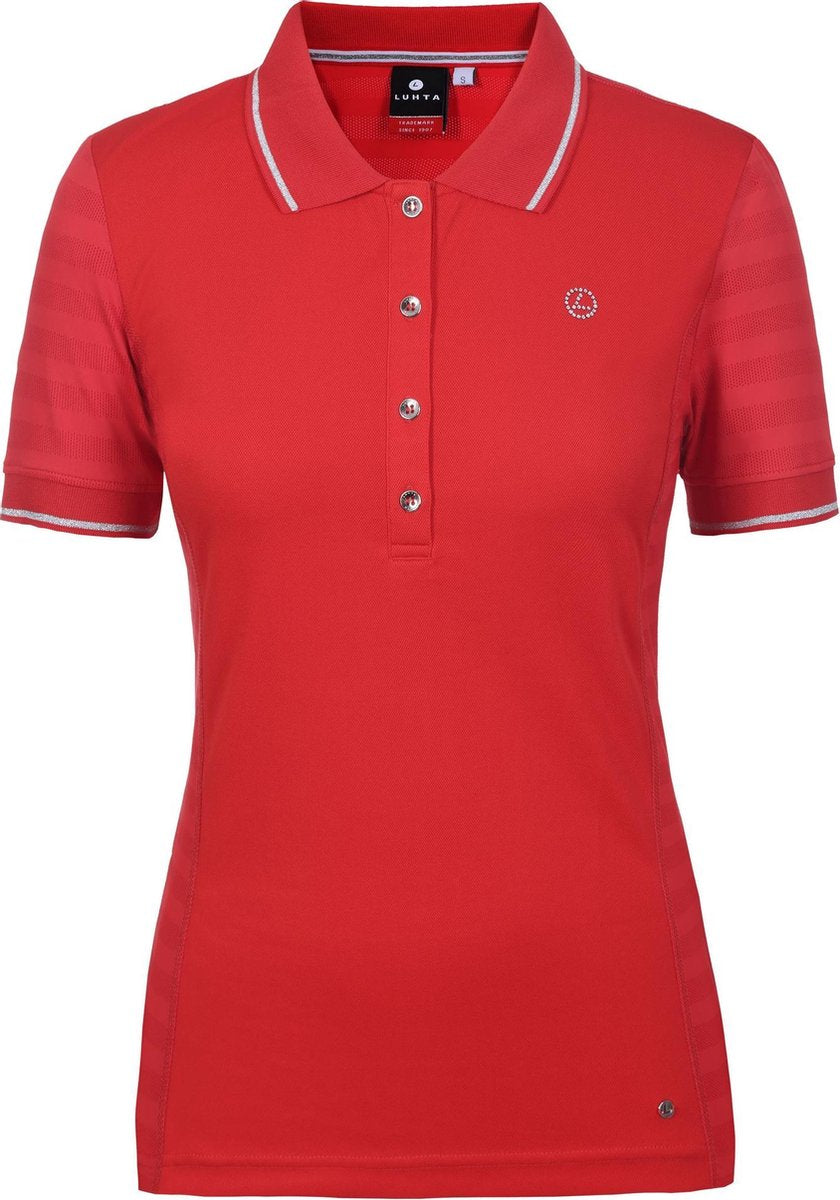 Aatvila Dames Polo Rood